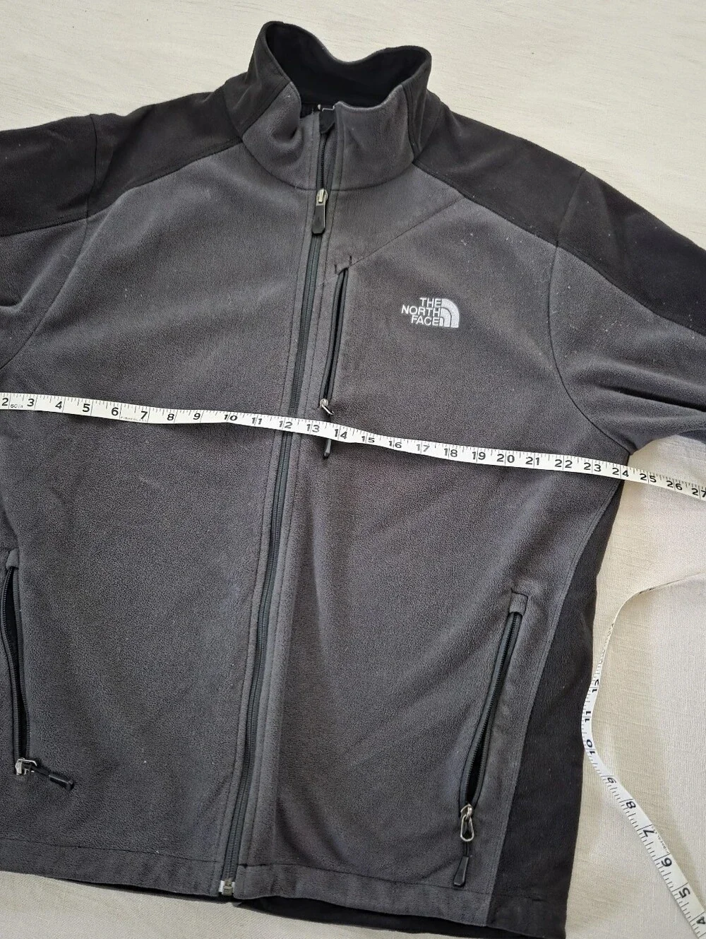 The North Face Men's WindWall Full-Zip Jacket - Charcoal/Black XL